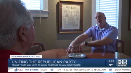 ABC 15: AZ Republican Party wants to unite ahead of November's general election