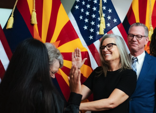 LA Times: In the desert, history blooms as Arizona tops records with a fifth female governor